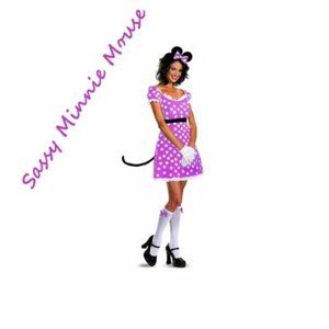 Disney Mickey Mouse Clubhouse Sassy Minnie Mouse Costume NWT🆕SHIPS FAST😮‍💨⚡🚚